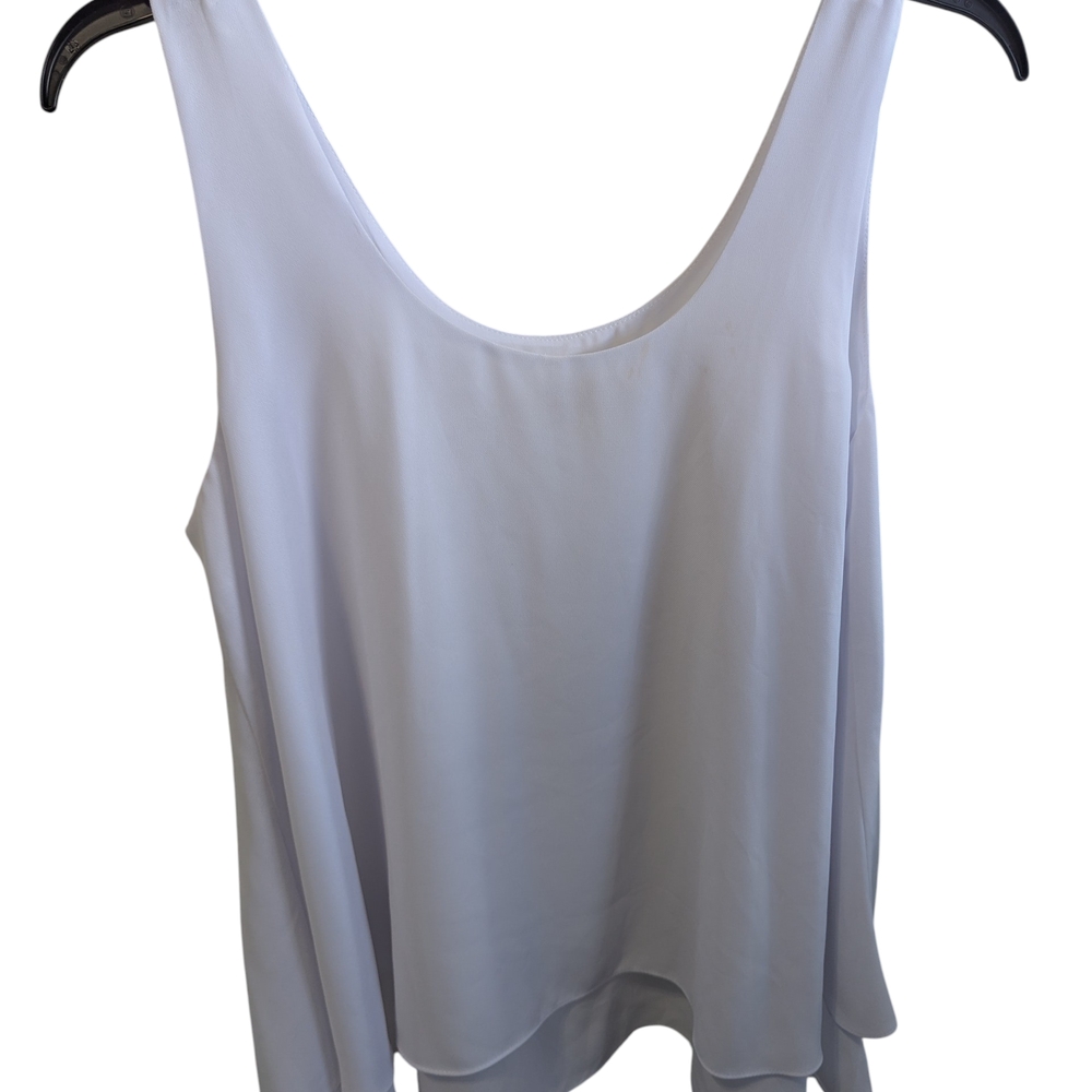 Aryeh Classic White Tank Top